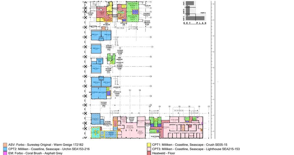 Anonymised Newborn Facility flooring takeoff sample