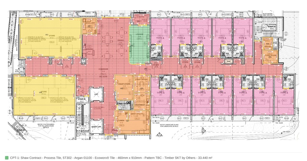 Apartment Building — anonymised flooring work sample